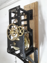 Renowacja mechanizmu zegarowego C. Waiss