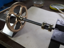 Renowacja mechanizmu zegarowego C. Waiss
